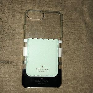 Kate Spade case with Kate Spade phone pocket